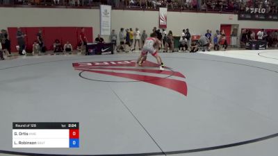 74 kg Round Of 128 - Gray Ortis, Knigths RTC vs Lane Robinson, Southern Illinois Regional Training Center