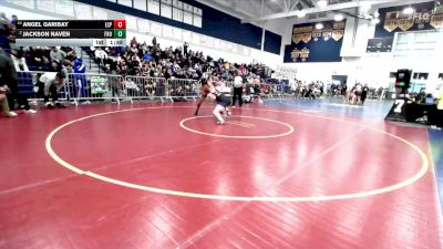 190 lbs Quarterfinal - Angel Garibay, Esperanza vs Jackson Naven, Frontier