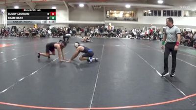 149 lbs Champ. Round 1 - Buddy Leonard, Davenport University vs Eran Marx, Grand Valley State