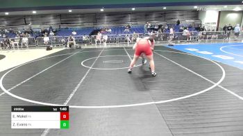 220 lbs Consi Of 16 #2 - Eli Makel, PA vs Zachary Evans, PA