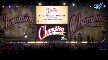 Power Athletics - Maryland - Short Circuit [2024 L1 Tiny - Novice - Restrictions Day 1] 2024 Champion Cheer and Dance Grand Nationals