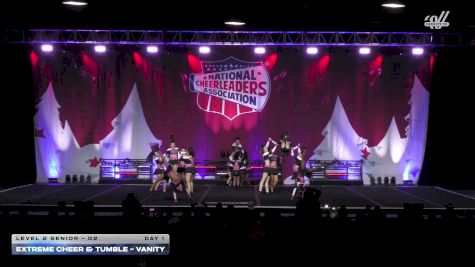 Extreme Cheer & Tumble - VANITY [2025 L2 Senior - D2 Day 1] 2025 NCA Holiday Classic