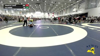 93 lbs Cons. Round 4 - Ali Ahmed, HF-L Youth Wrestling vs Brantley Davis, Black Belt Wrestling Academy