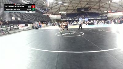 Boys 4A 215 lbs Cons. Round 4 - Campbell Harcourt, Lincoln (Seattle) vs Puletua Wilson, Bonney Lake