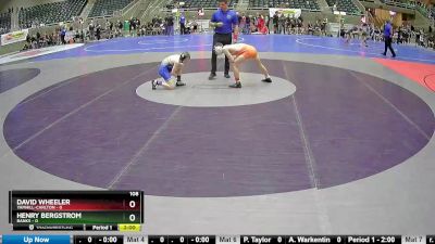 108 lbs Round 1 (4 Team) - David Wheeler, Yamhill-Carlton vs Henry Bergstrom, Banks