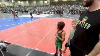 72 lbs Rr Rnd 1 - Brooklyn Young, Small Town Grims vs Sawyer Young, Imys