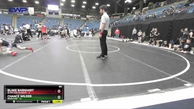 60 lbs Placement - Chance Wilder, Brawlers vs Blake Barnhart, Black Fox Academy