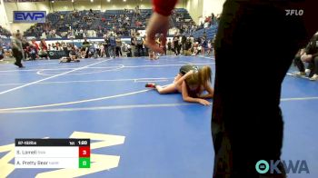 97-102 lbs Rr Rnd 3 - Sicilie Lomeli, Shelton Wrestling Academy vs Avriella Pretty Bear, Harrah Little League Wrestling