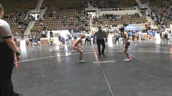 5A 106 lbs 1st Place Match - Jaxon Lewis, Montevallo vs Luke Payton, Elmore County School