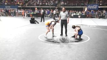 G 107 lbs Champ. Round 1 - Isabelle Vela, Comeaux Girls vs Karter Bastian, Sulphur Girls