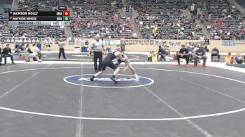 157 lbs Champ. Round 2 - Kayson White, Highlands vs Jackson Holly, Central Hardin