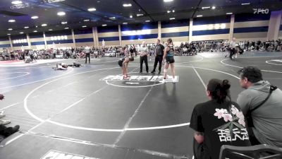 130 lbs Round Of 16 - Yalitzi Muro, Dub Wrestling vs Emma Antoni, PINnacle