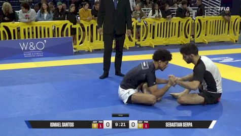 Sebastian Serpa vs Ismael Santos 2025 Pan IBJJF Jiu-Jitsu No-Gi Championship