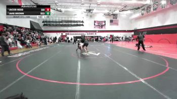 126 lbs 1st Place Match - Jacob Ness, Castle View vs Jake Brown, Rock Canyon