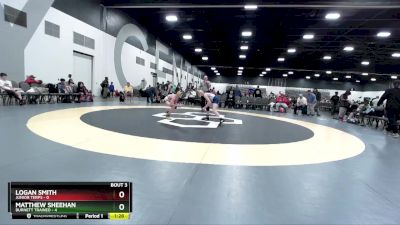 85 lbs Round 1 (8 Team) - Logan Smith, Junior Terps vs Matthew Sheehan, Burnett Trained