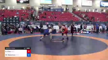 88 lbs Quarterfinal - Kevin Pine, Grays Harbor Wrestling Club vs Morgan Robertson, MWC Wrestling Academy