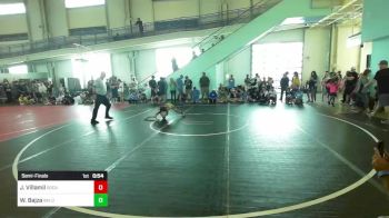 50 lbs Semifinal - Jace Koa Villamil, SoCal Grappling vs Wayne Bajza, Bald Eagle Wrestling