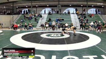 132 lbs Cons. Round 4 - Brandon Madera, Notre Dame - West Haven vs Elliot Byers, Benedictine College Prep