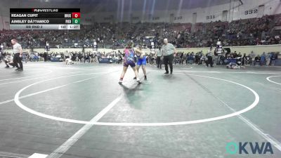 130 lbs Rr Rnd 2 - Reagan Cupit, Brushy Wrestling Club vs Ainsley Dâ??Amico, Piedmont