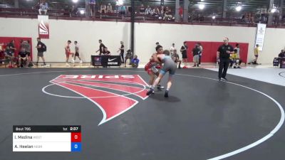 55 kg Consi Of 8 #2 - Isaiah Kainoa Medina, West Coast Regional Training Center vs Archer Heelan, Nebraska Golden Eagles Wrestling Club