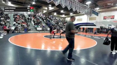 144 lbs Cons. Round 2 - Leon Fitarau, ML King vs Xuan Zhou, Rancho Cucamonga