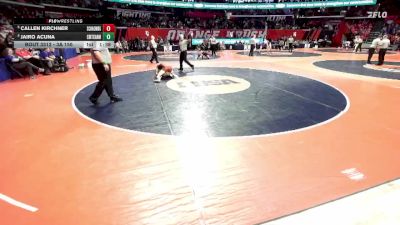 3A 150 lbs Cons. Round 3 - Callen Kirchner, Schaumburg (H.S.) vs Jairo Acuna, Chicago (Mt. Carmel)