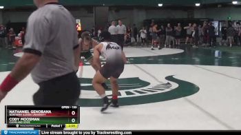 133 lbs Champ. Round 1 - Cody Moosman, Cleveland State vs Nathaniel Genobana, Northern Illinois University