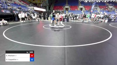 165 lbs Cons 32 #1 - Spencer Madsen, WI vs Damiano Cappellini, WI