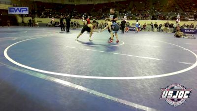 120 lbs 3rd Place - Bryar Nichols, Plainview Youth Wrestling Club vs Israel Garcia, OKC Saints Wrestling