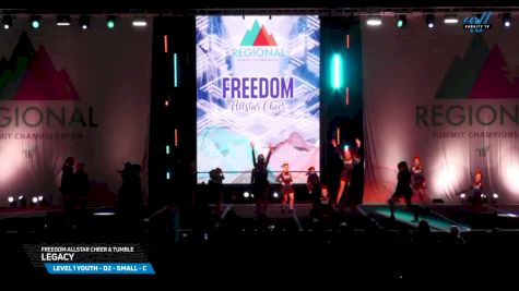 Freedom Allstar Cheer & Tumble - Legacy [2025 L1 Youth - D2 - Small - C Day 1] 2025 The Northeast Regional Summit