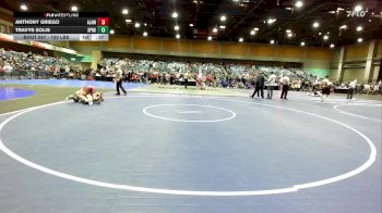 150 lbs Consi Of 32 #1 - Anthony Griego, Alamosa vs Travys Solis, Sparks