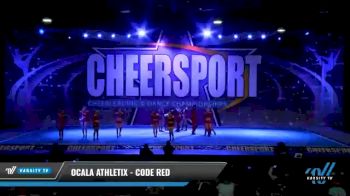 Ocala Athletix - CODE RED [2021 L3 Senior Coed - D2 - Small Day 1] 2021 CHEERSPORT National Cheerleading Championship
