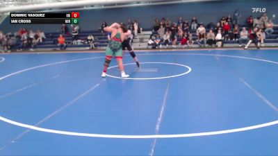221-260 lbs Round 2 - Dominic Vasquez, Kearney Matcats vs Ian Cross, Northwest