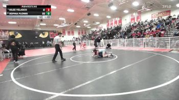 120 lbs Champ. Round 1 - Sophia Flores, Buena vs Kilee Velasco, North Torrance