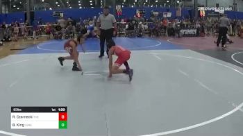 83 lbs Rr Rnd 3 - Rocco Czarnecki, The Wrestling Factory Of Cleveland vs Braddock King, Lowell Wrestling