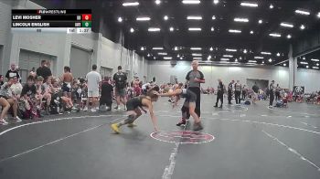 90 lbs Round 3 (4 Team) - Lincoln English, Arrhichions Will Elite vs Levi Mosher, Dayton Bandits