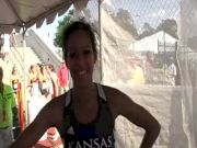 Lauren Bonds Kansas 1500 first round 2010 NCAA West Region