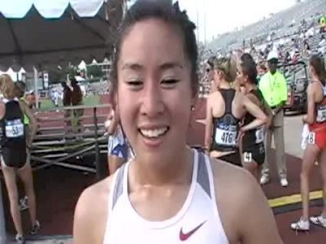 Lisa Egami Washington State 1500 first round 2010 NCAA West Region