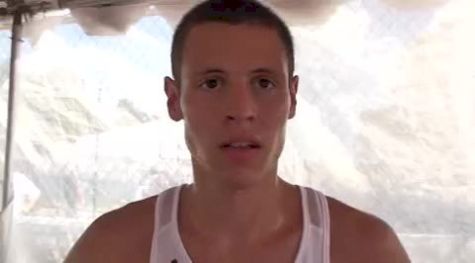 Robert Finnerty Wisconsin 1500 first round 2010 NCAA West Region