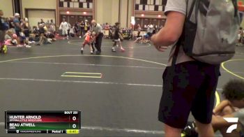 44 lbs Round 4 - Beau Atwell, Ares vs Hunter Arnold, Smyrna Little Wrestlers