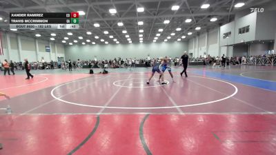 182 lbs Consi Of 16 #1 - Xander Ramirez, CO vs Travis McCrimmon, GA