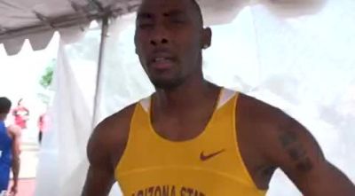 Donald Sanford ASU after 400 heats 2010 NCAA West Region