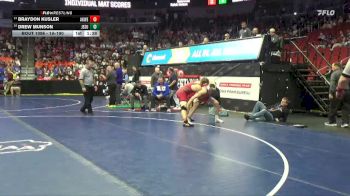 1A-190 lbs Champ. Round 1 - Braydon Kusler, Akron-Westfield vs Drew Munson, Jesup