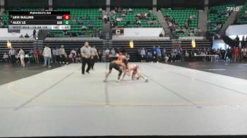 1A-4A 106 Semifinal - Levi Sullins, Ohatchee vs Alex Le, Alexandria HS