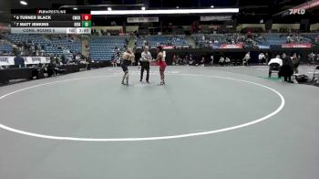 165 lbs Cons. Round 5 - 7 Matt Jenkins, Reinhardt vs 6 Turner Black, Cumberlands