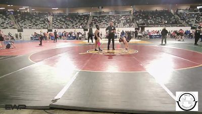 140 lbs Consi Of 16 #2 - Abby Jolley, Pauls Valley Panthers Wrestling vs Sariyah Smith, Lawton IKE
