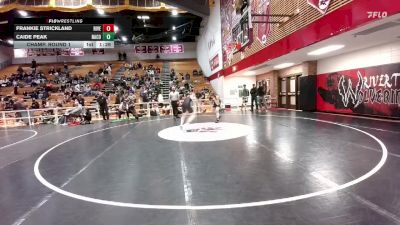 138 lbs Champ. Round 1 - Frankie Strickland, Riverton vs Caide Peak, Natrona County