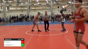 Prelims - Patrick Evans, UVA-Unattached vs Sean Glasgow, Limestone