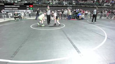145 lbs Semifinal - Patrick Robillard, Stafford vs Benjamin Cohen, Bitetto Trained Wrestling