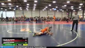 88 lbs Round 3 (6 Team) - Kaleb Blackner, Sanderson W.A. vs Jameson Burns, Morris Fitness